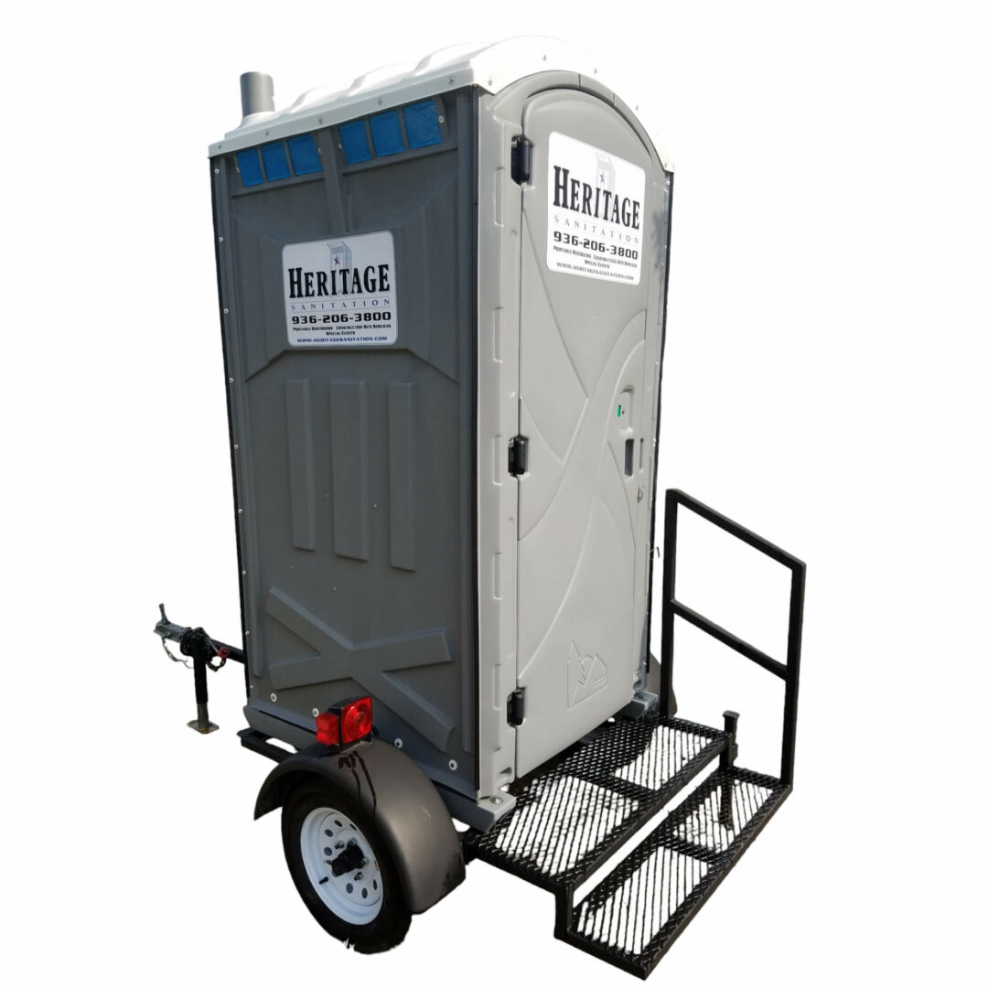 Standard Toilet on Wheels